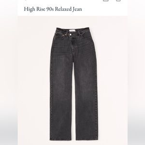Abercrombie Criss-Cross 90’s Relaxed Jean